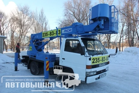 Автовышка 13 м — Isuzu Elf, фотография техники