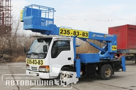 Автовышка 13 м — Isuzu Elf, фотография техники