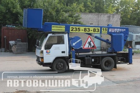 Автовышка 15 м — Mitsubishi Canter, фотография техники