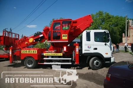 Автовышка 40 м — Hyundai Gold, фотография техники