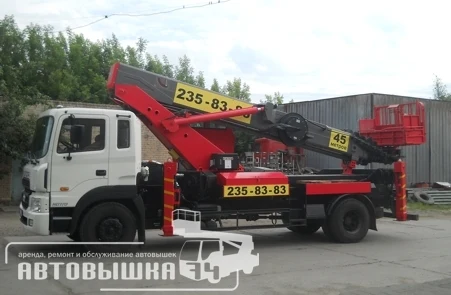 Автовышка 45 м — Hyundai HD170, фотография техники